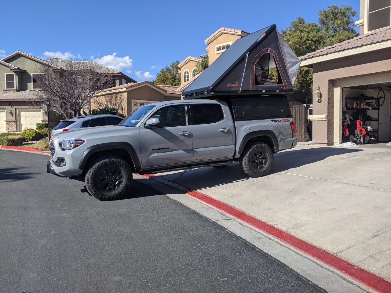 Roofnest Falcon on Camper shell W/ 5ft bed | Tacoma World