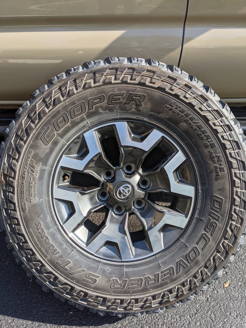 2018 TRD OR Wheels and 255/85/16 ST Maxx Tires | Tacoma World