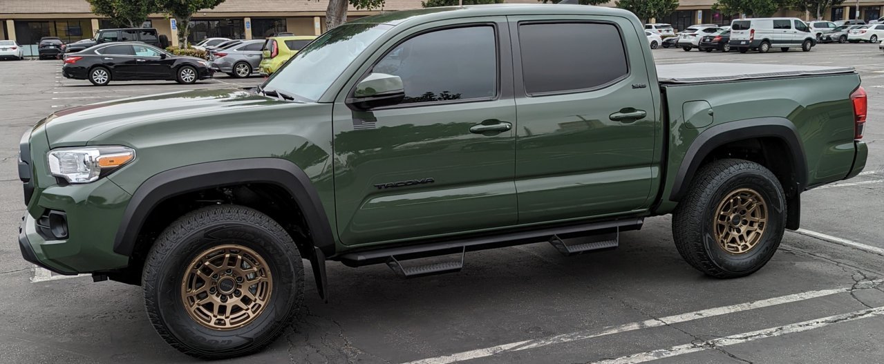 Post your army green Tacoma with bronze wheels. | Page 3 | Tacoma World