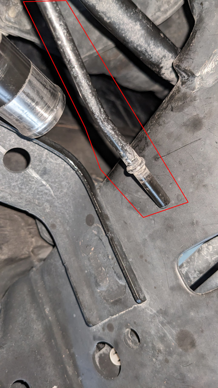 Fuel tank filler neck vent line connector broken | Tacoma World