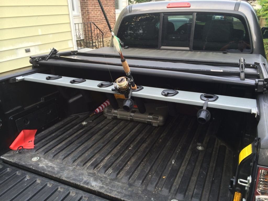 Truck Bed Fishing Rod Holder Diy