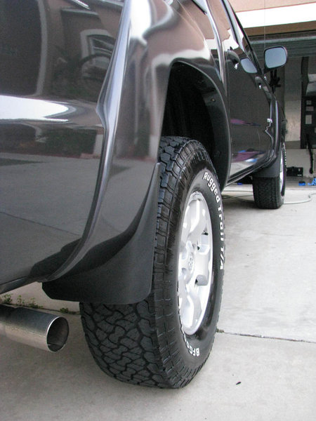 small mud guards