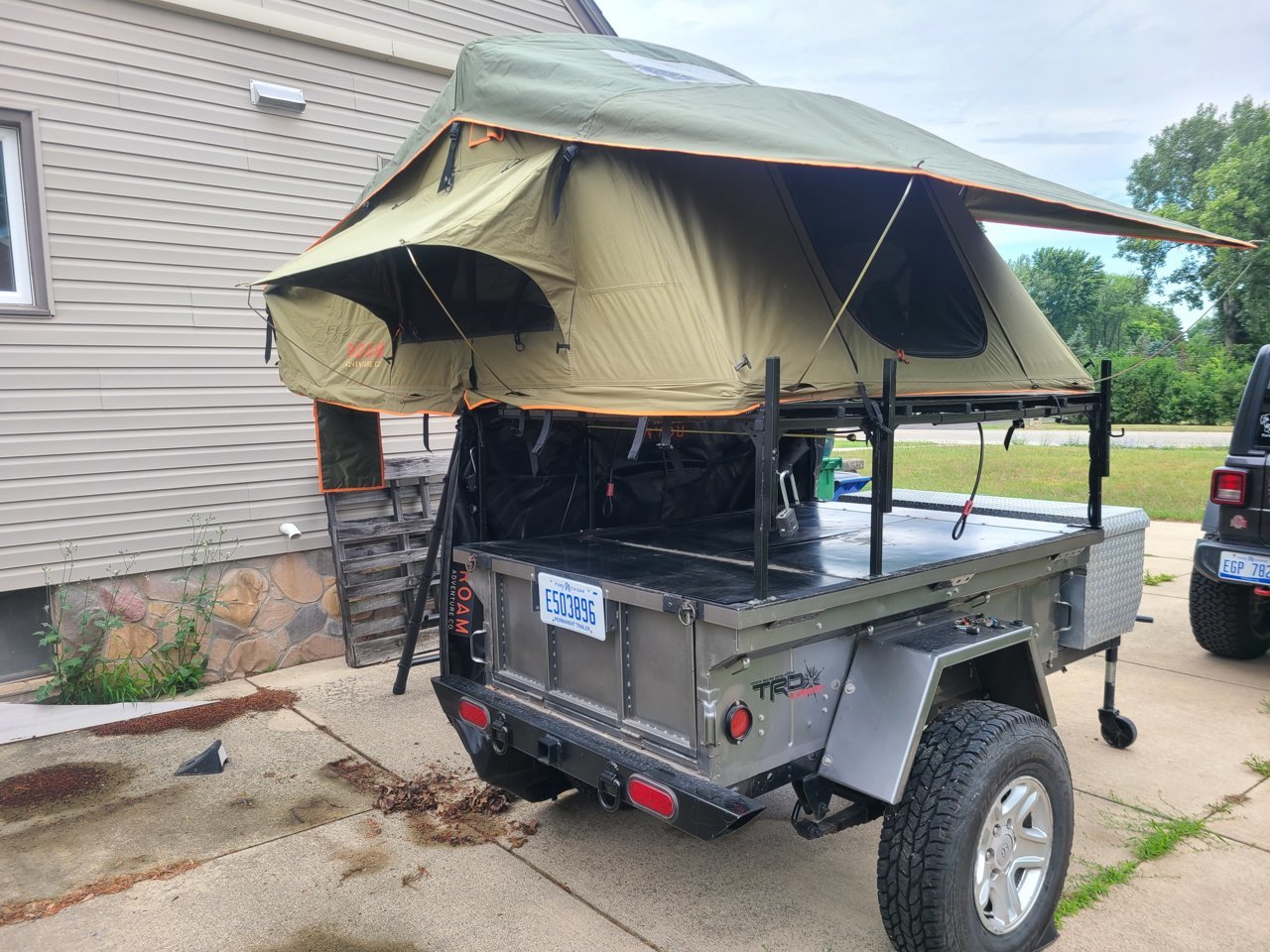 M416 Trailer with Roam RTT for Sale | Tacoma World