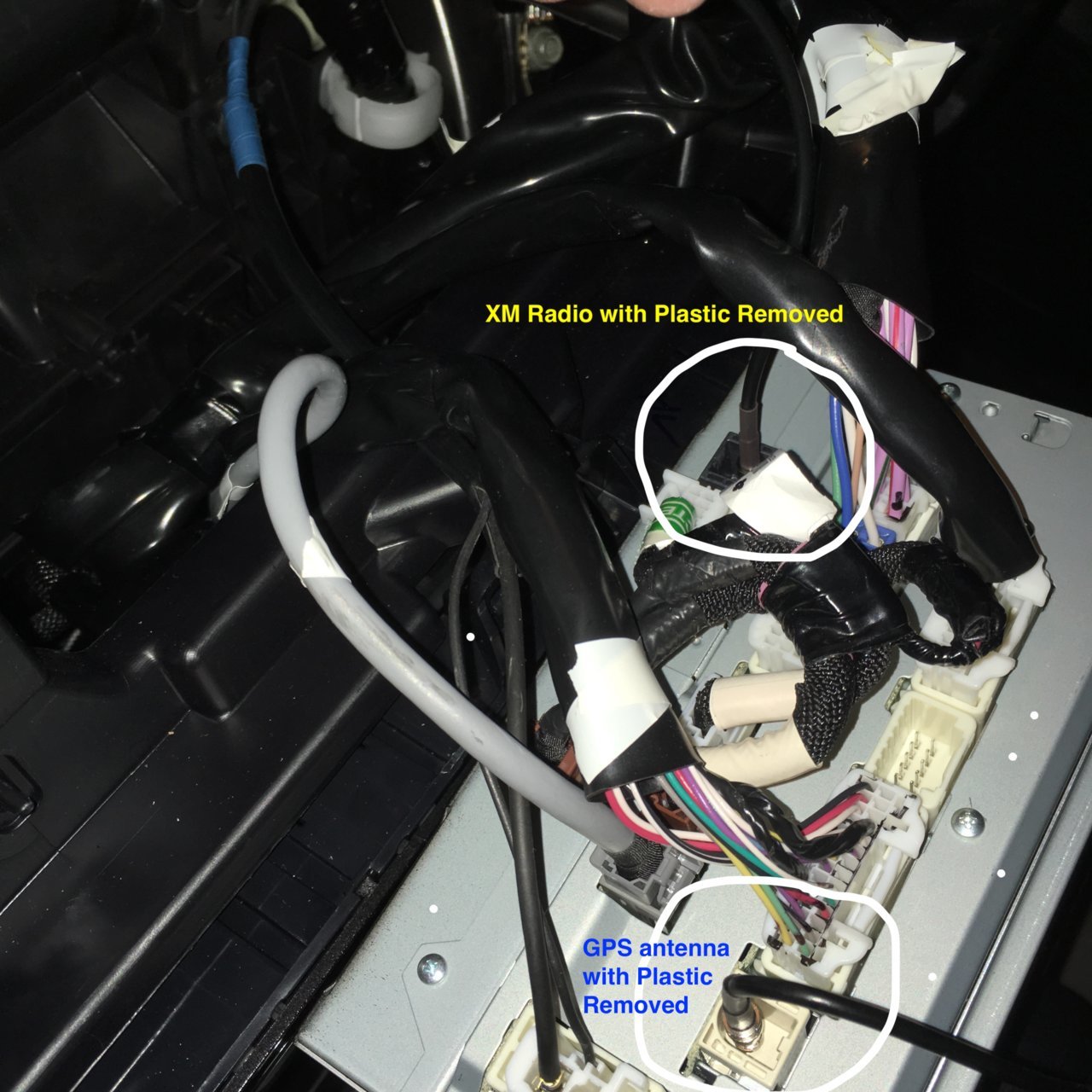 Rear XM and GPS Antenna Connections for 2017 Tacoma Stock Radio.jpg