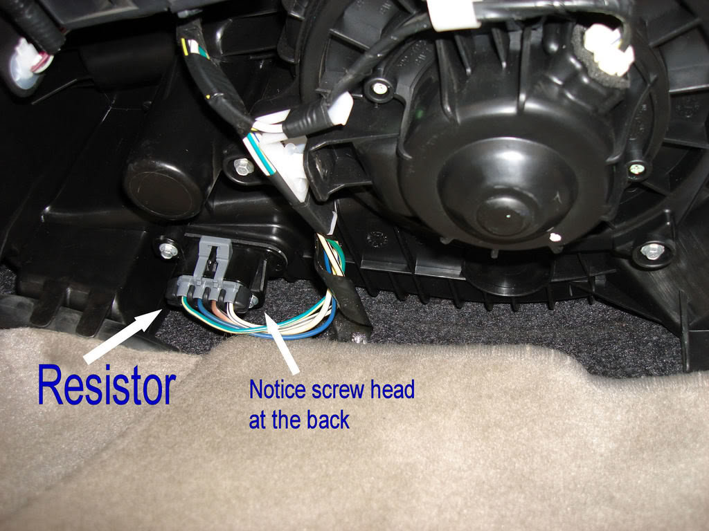 Replacement of HVAC Blower Motor Resistor World