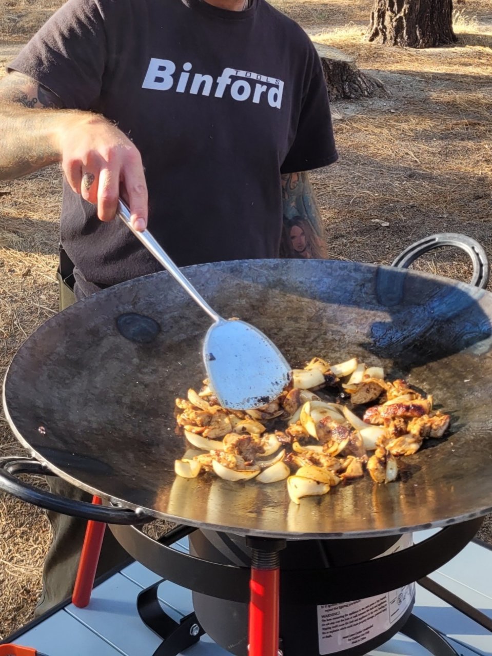 How To Make A Plow Disk Wok For Camping