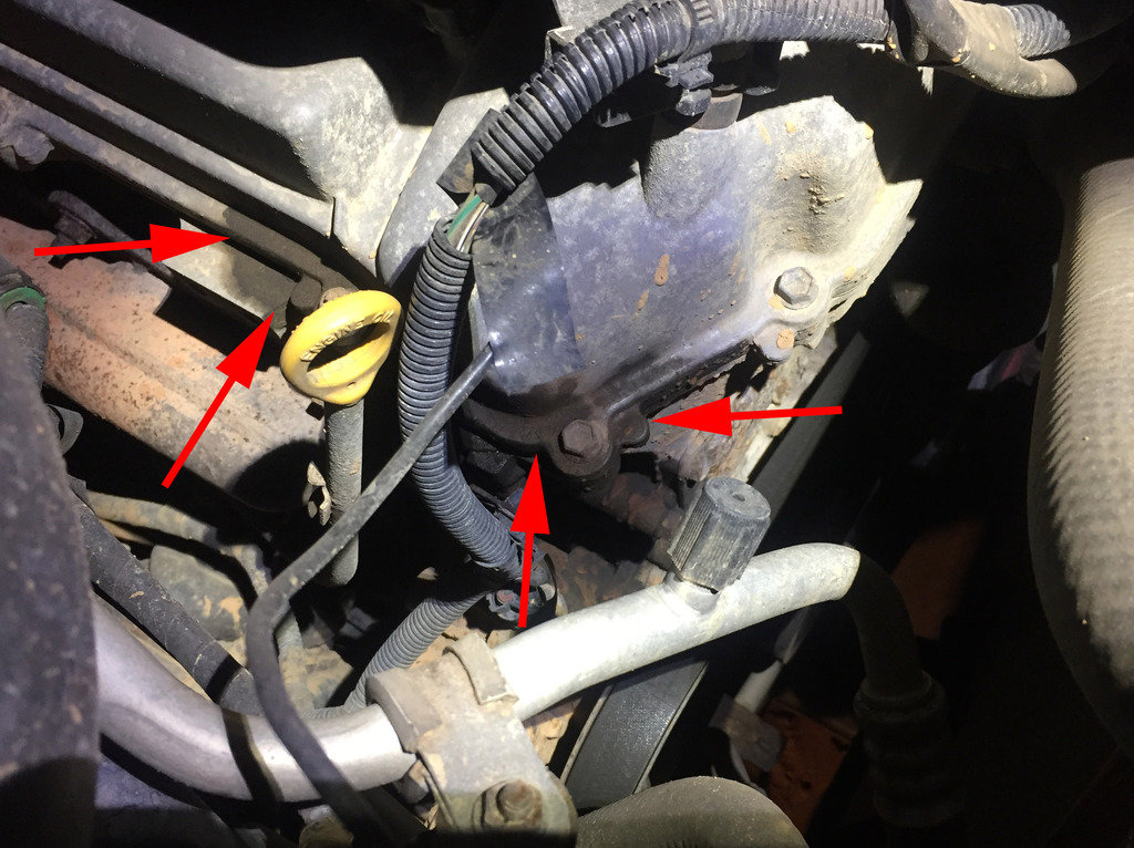 Engine Leaks On Both Sides 