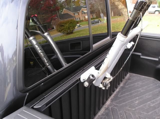 toyota bed rail bike mount