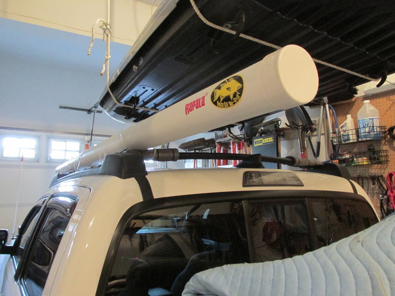 Fishing rod tube online roof rack