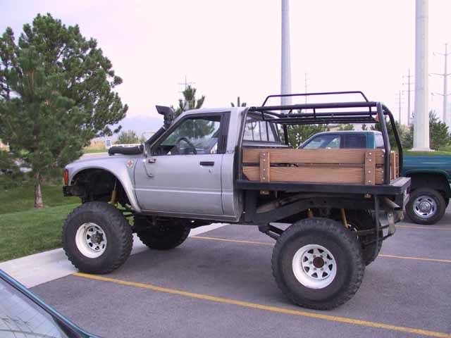 Toyota pickup store wood flatbed