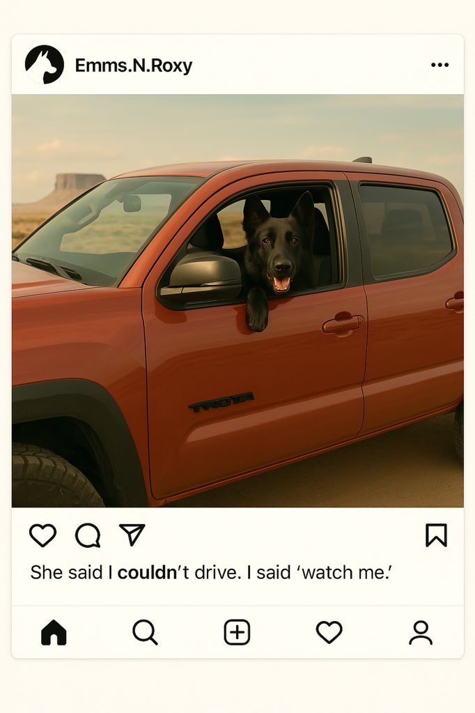Roxy driving a Barce.png
