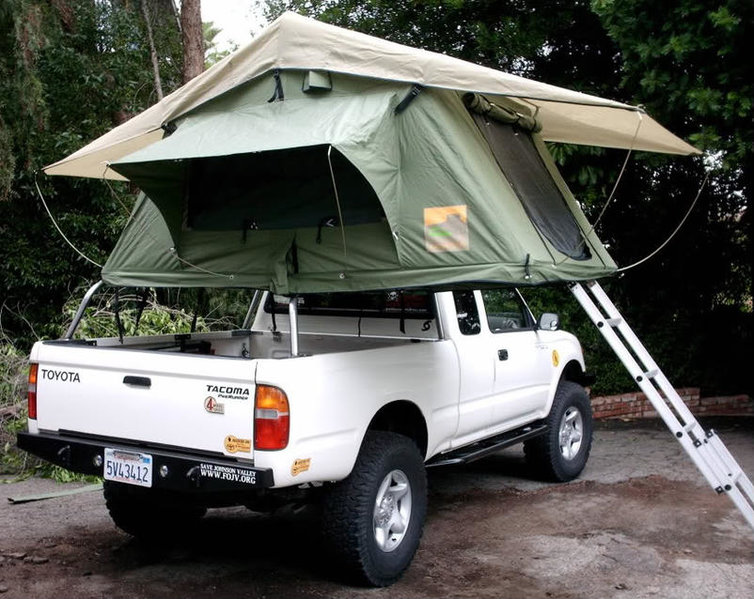 Toyota Tacoma Canopy >> Beefed RTT (roof top tent) Safari Rack | Tacoma World Toyota Tacoma Canopy >> Beefed RTT (roof top tent) Safari Rack | Tacoma World