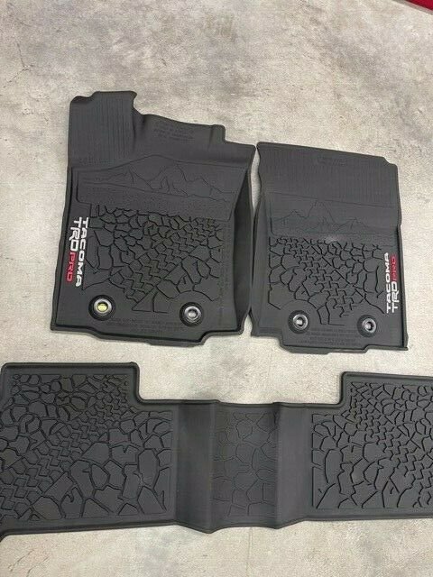 2016 tacoma floor deals mats