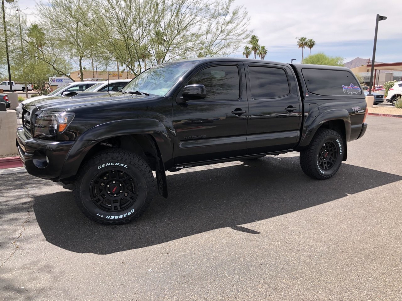 Pics of non-lifted trucks with 265/70/17 or 265/75/16 size tires | Page ...