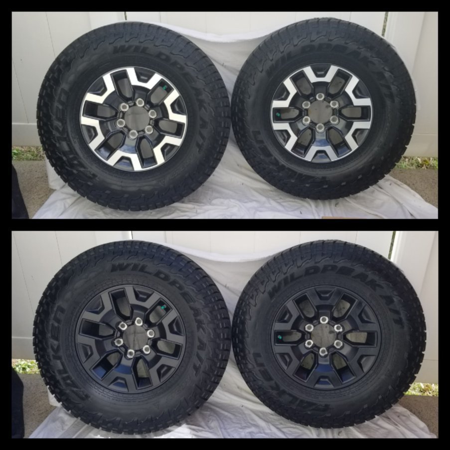 Plasti Dip TRD Off-Road Wheels - Thoughts?? | Tacoma World