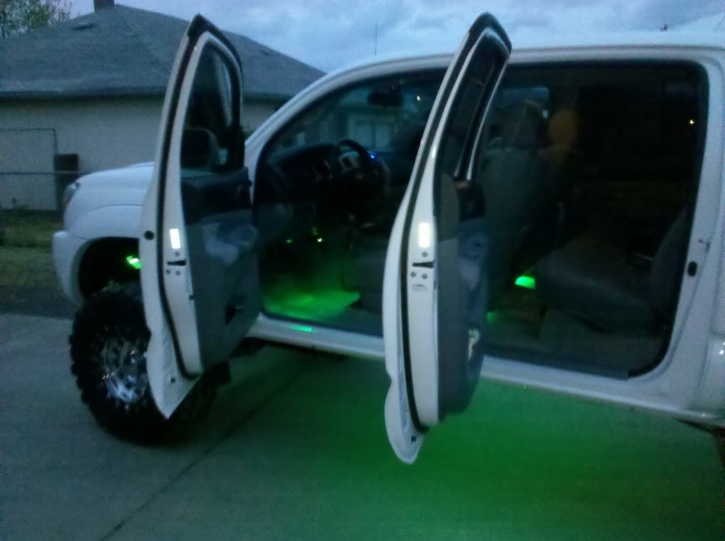 Finally finished LEDS - cupholders, console, and bed lights  Tacoma World