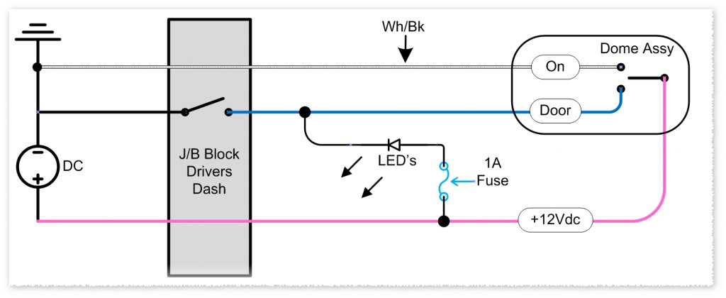 Easiest Place To Tap Dome Light Wire 2nd Gen W Link To 3rd