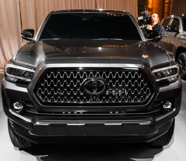 LED Grille Lights; Amber (21-25 Tacoma TRD Off-Road, TRD