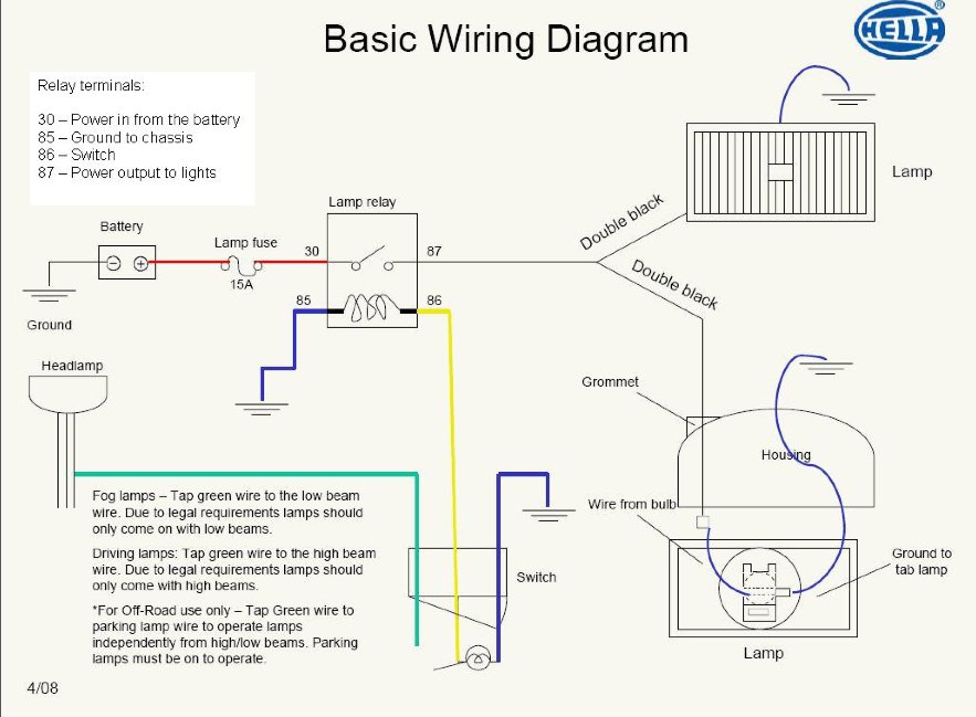 Off With High Beam Fog Light Wiring Diagram - Wiring Diagram