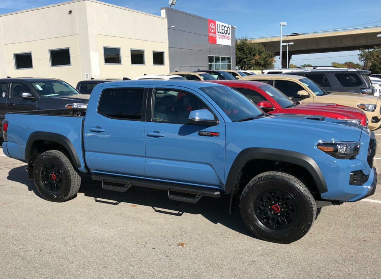 2018 Cavalry Blue TRD PRO Tacoma | Page 3 | Tacoma World