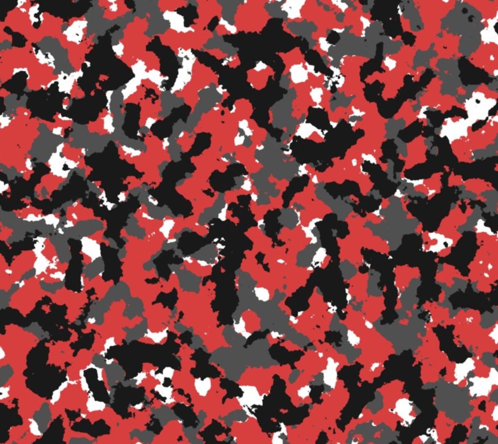 Red Digital Camo камуфляж