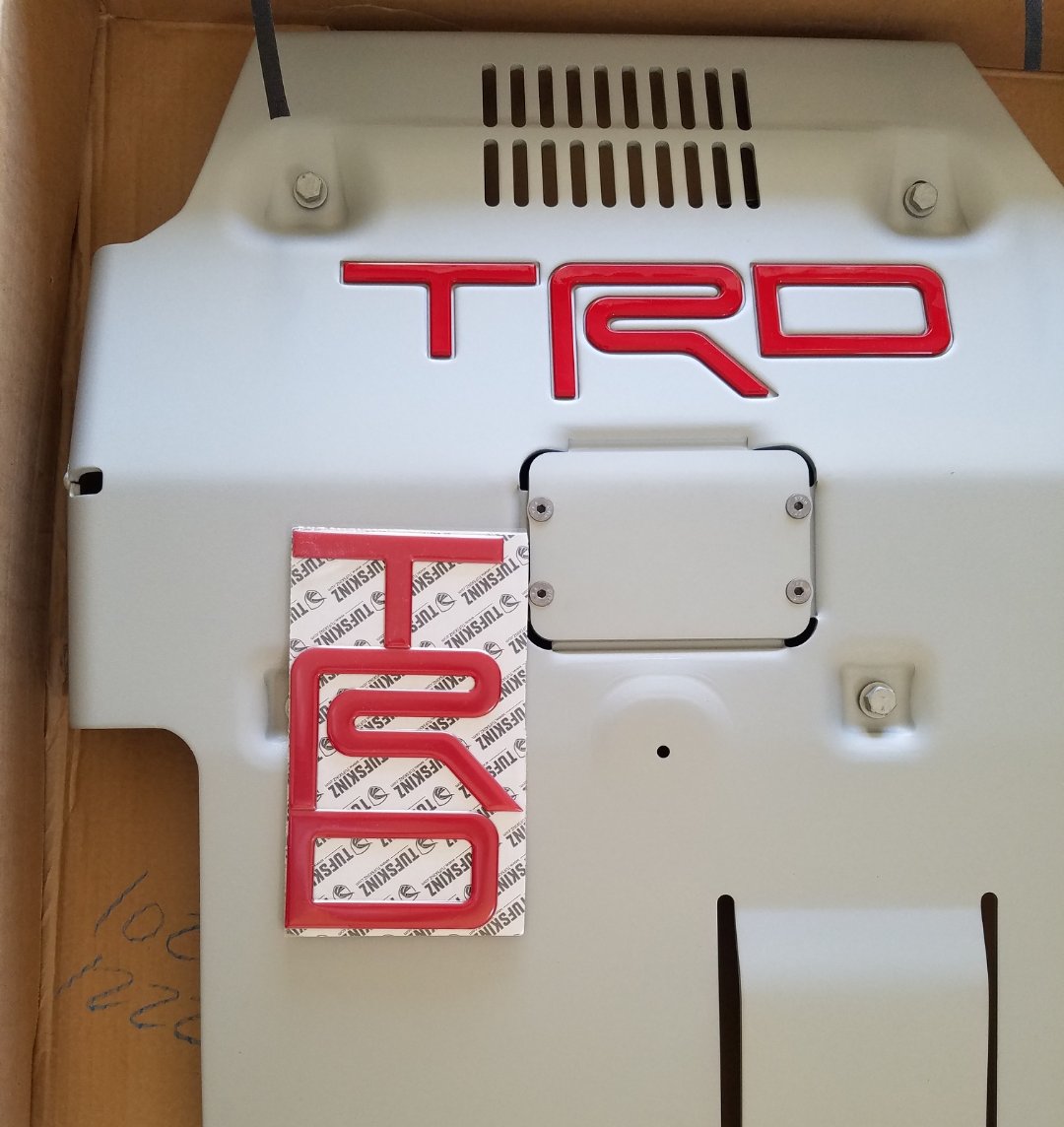 TRD Pro Skid Plate Install Question | Page 2 | Tacoma World