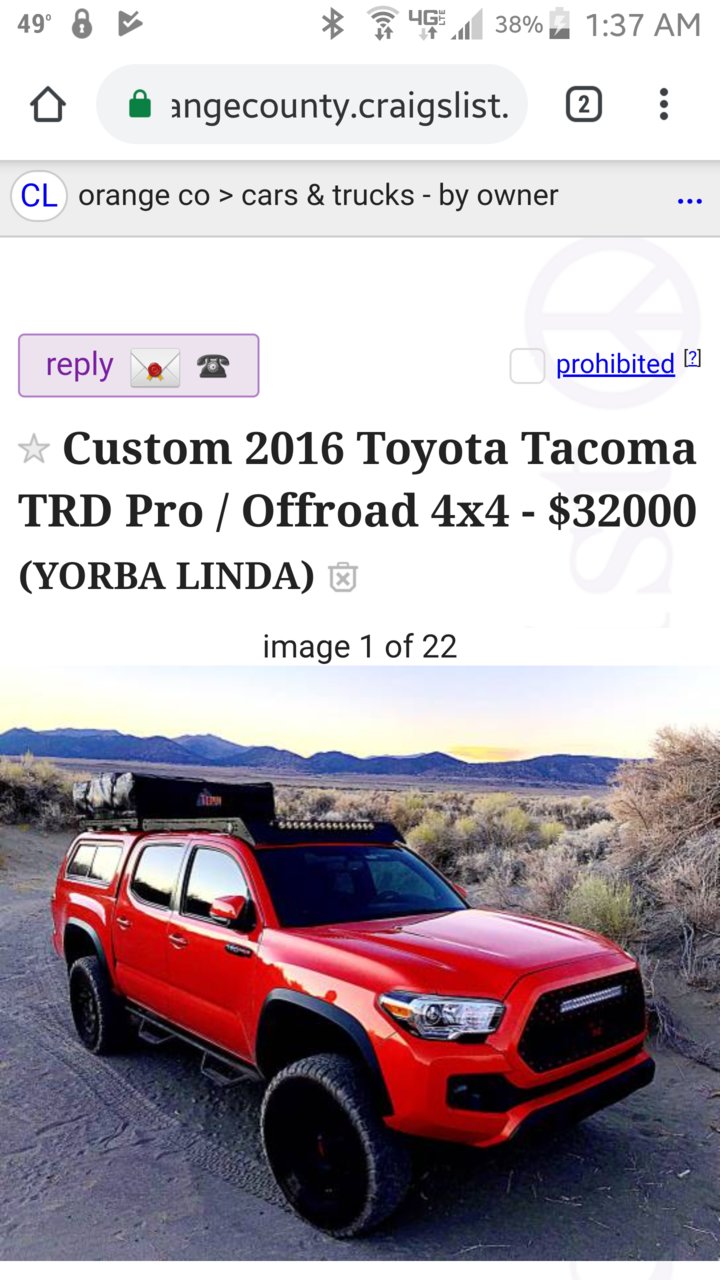 Mods Vs. Stock. Resale value example | Page 3 | Tacoma World