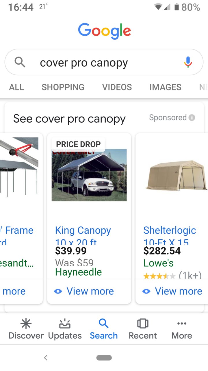 Coverpro 10x20 Portable Car Canopy Instructions - Carports ...