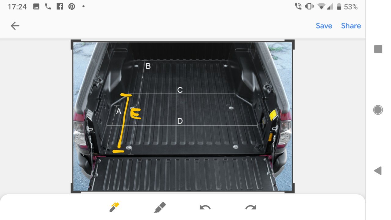 Detailed bed dimensions | Page 3 | Tacoma World