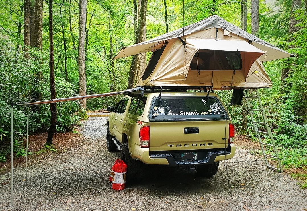 RTT on Camper shell or bed rack? | Tacoma World