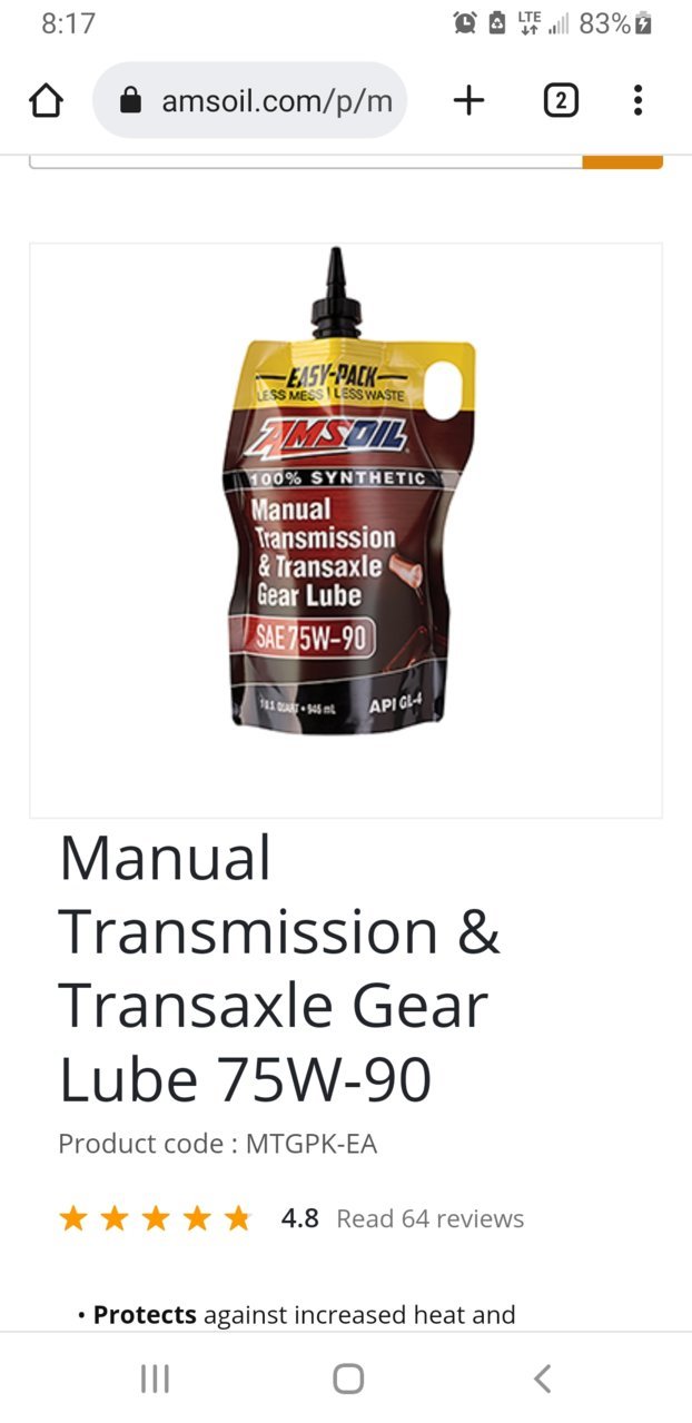 Redline MT-LV for transfer case. What's the difference here
