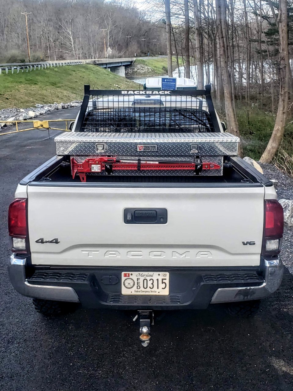 Toyota tacoma back rack sale