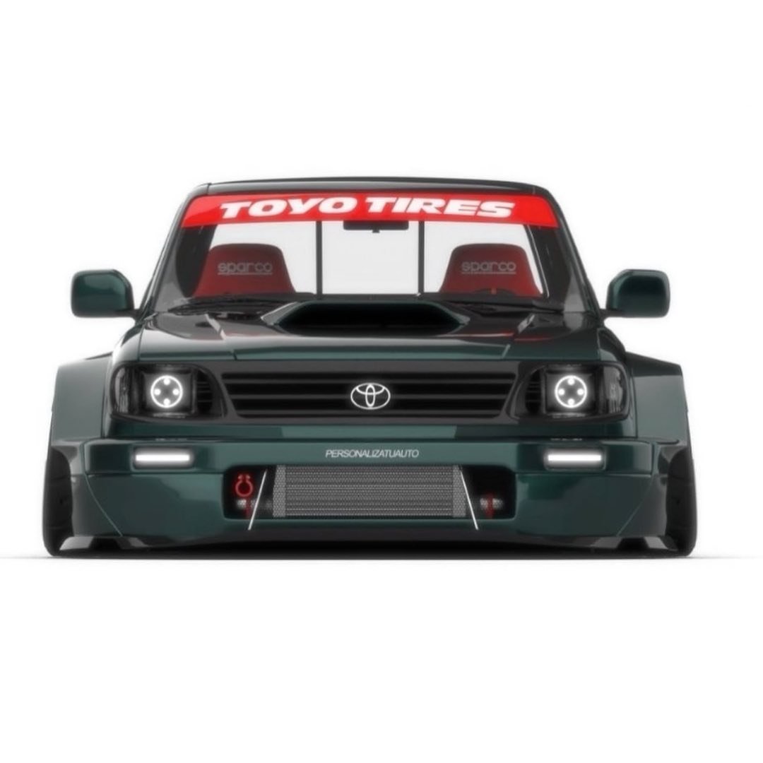 slammed 87 toyota pickup