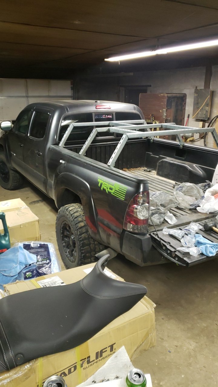 Diy tacoma bed rack new arrivals