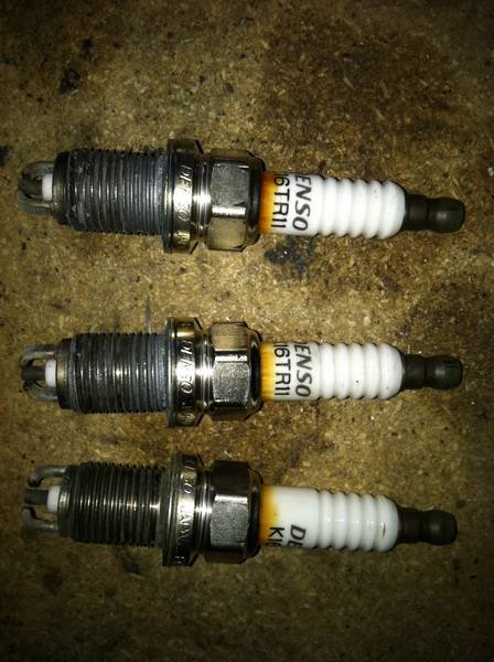 Burnt ceramic on spark plugs - 2014 Accord Sport