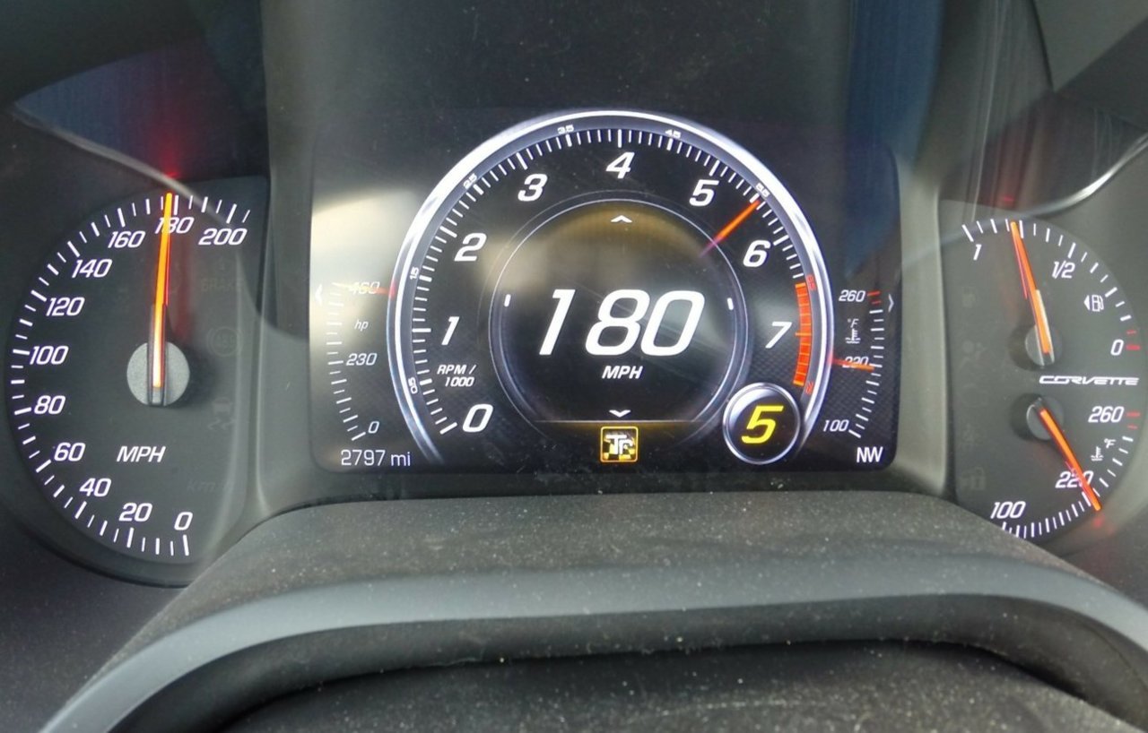 Stock 2017 Grandsport at 180 MPH at 3 mile  Kennnedy Space Center Runway.jpg