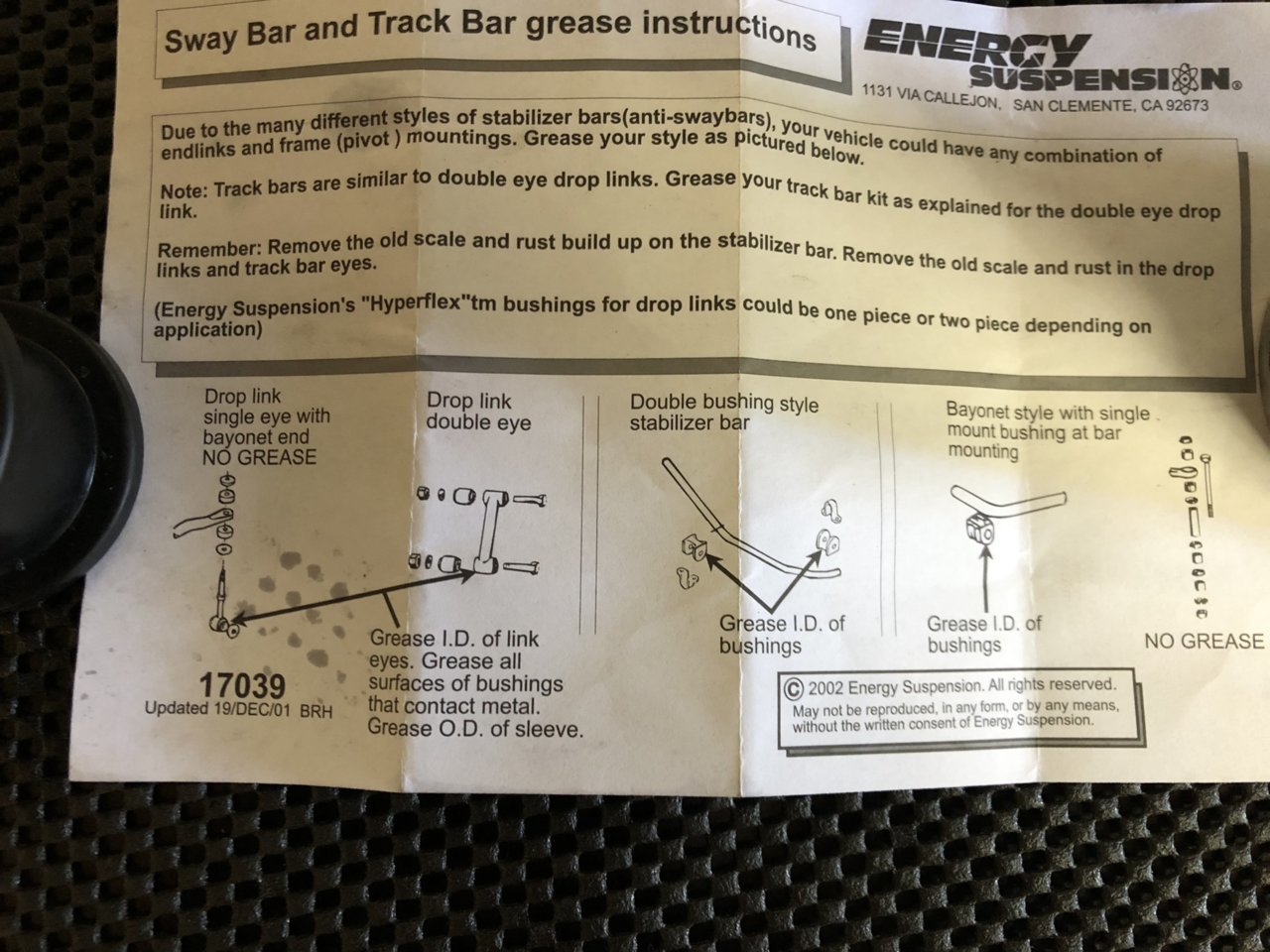 sway bar bushings | Tacoma World