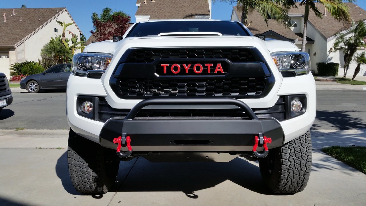 Trd Pro Grill Letters Tacoma World