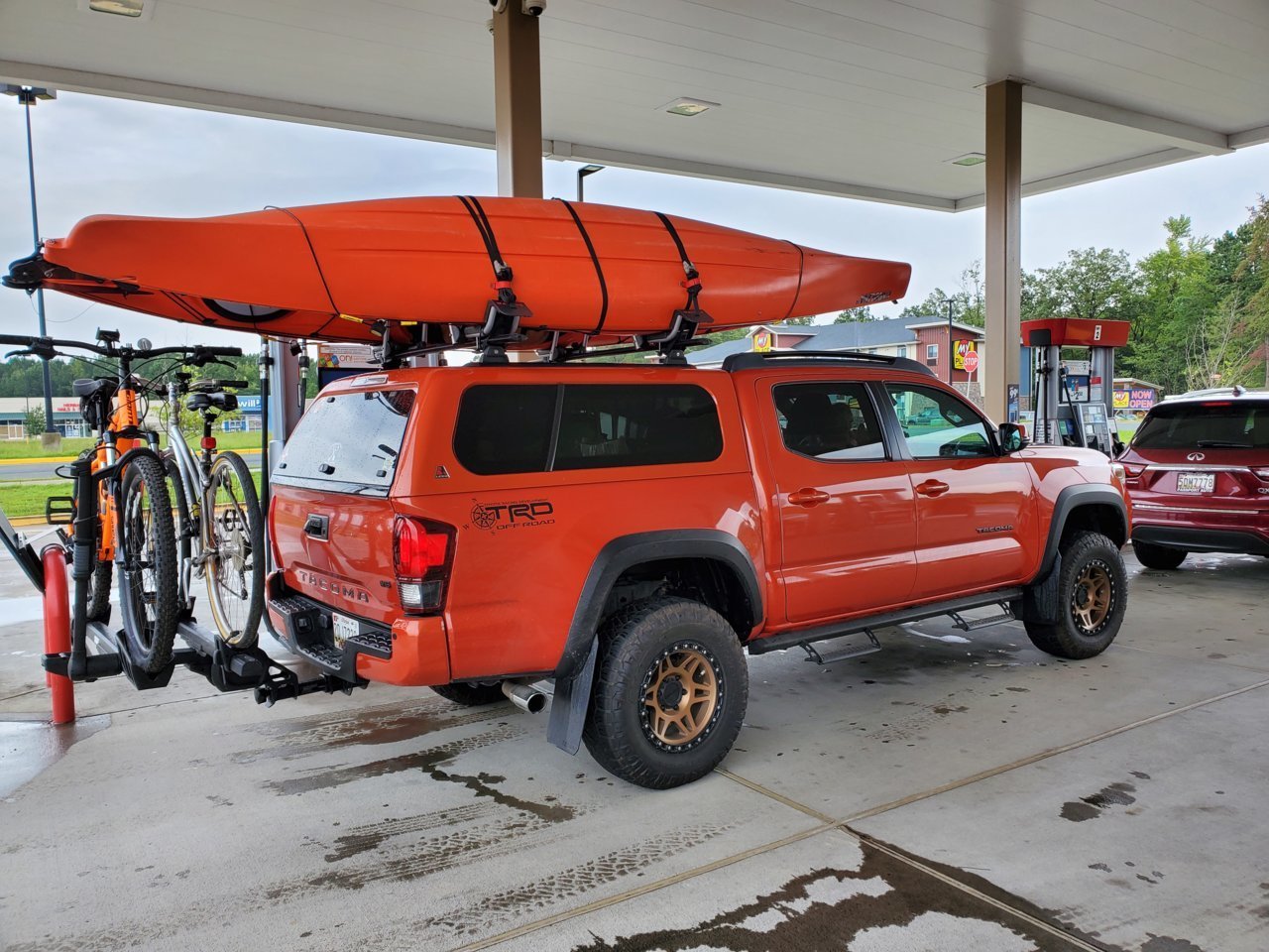 Anyone installed roof rack tracks onto their topper?