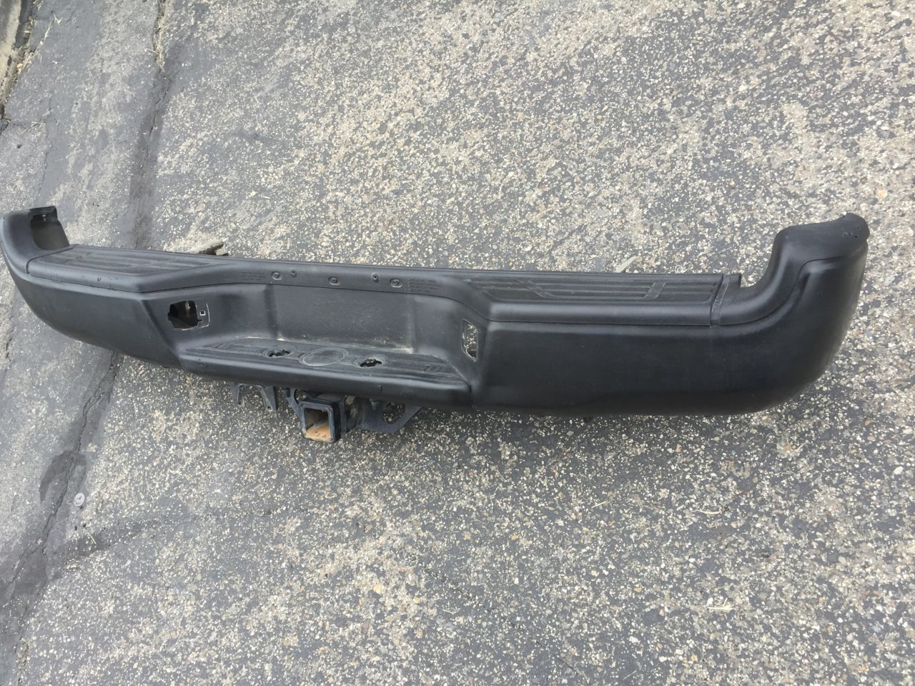 Rear Bumper with Trailer Hitch | Tacoma World