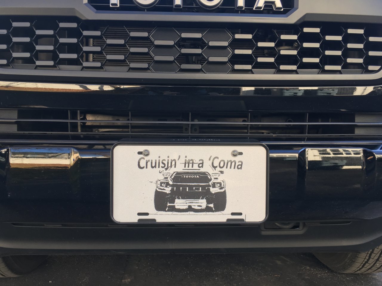 Tacoma-Cruisin' in a 'Coma License Plate #1 Draft.jpg
