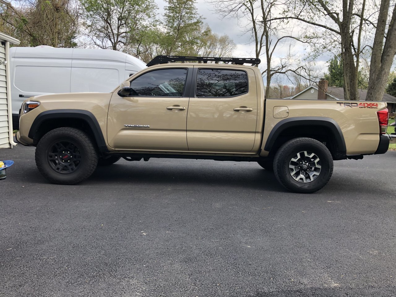 4 Runner TRD Pro Wheel w/ wheel spacer RUBS on Tacoma | Tacoma World