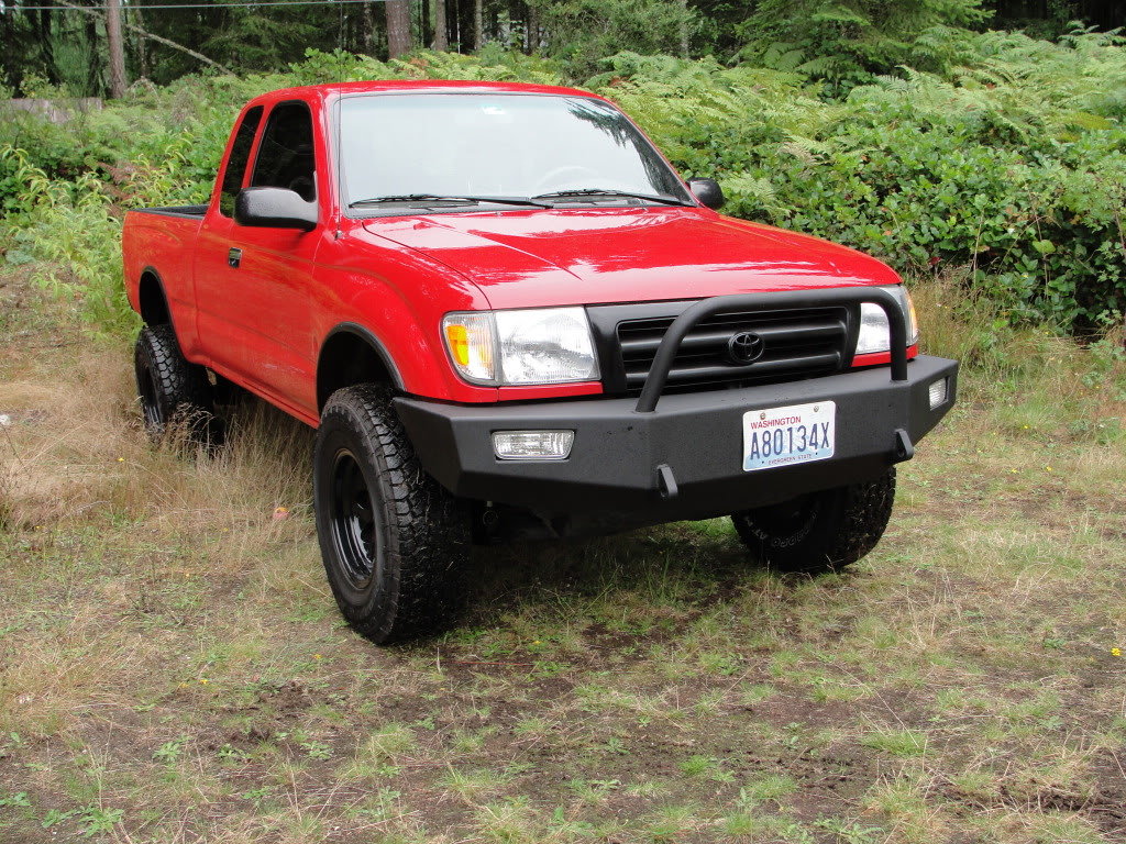 Custom winch mount bumper 1st gen | Tacoma World