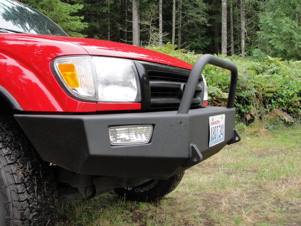 Custom winch mount bumper 1st gen | Tacoma World