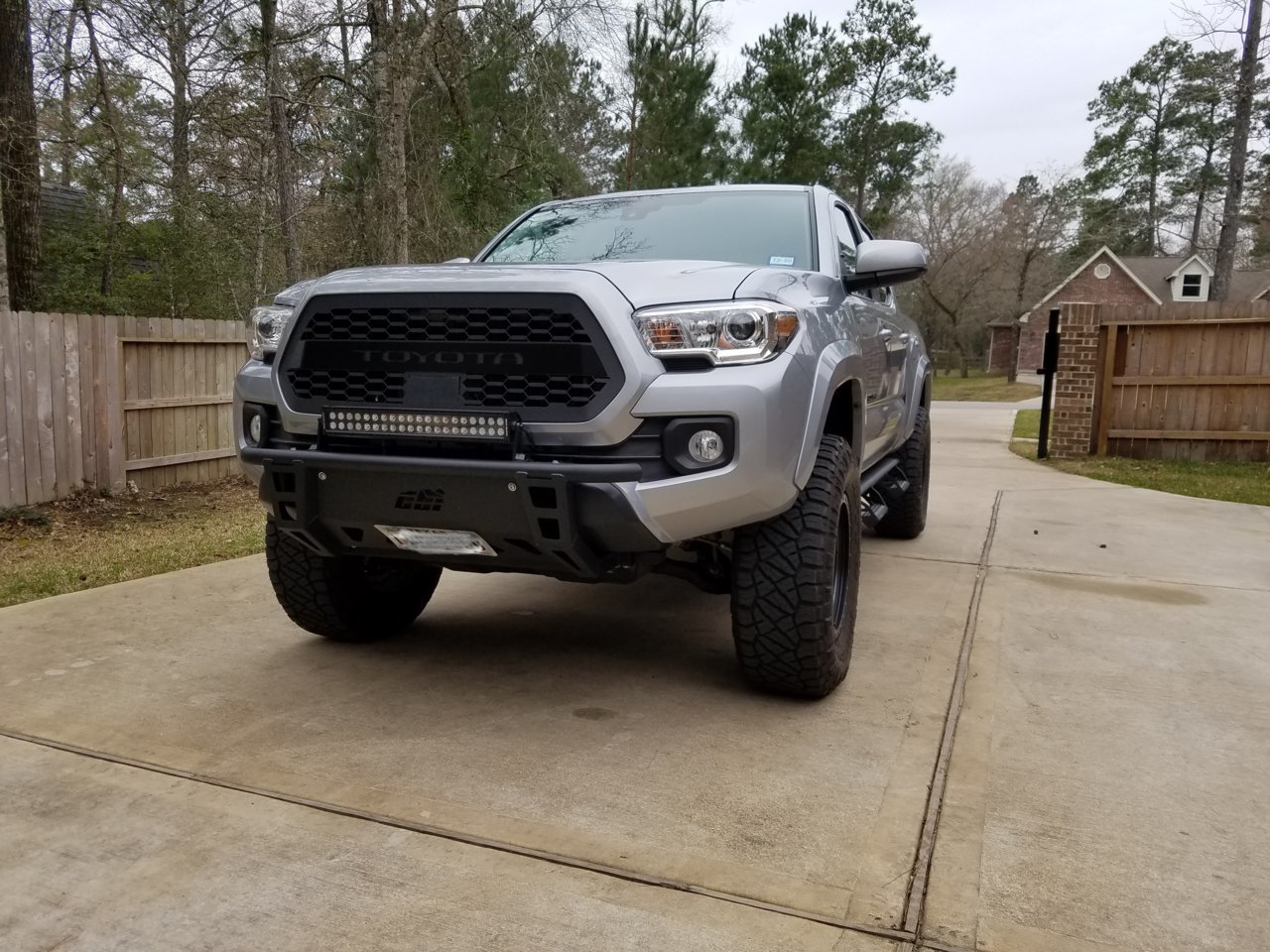 2018 front bull bar that doesn't interfere with the "safty sensor" on