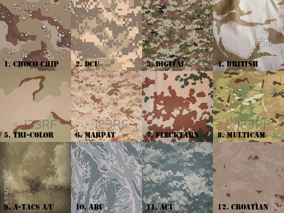 Camouflage designations Green vs. Tan | Tacoma World