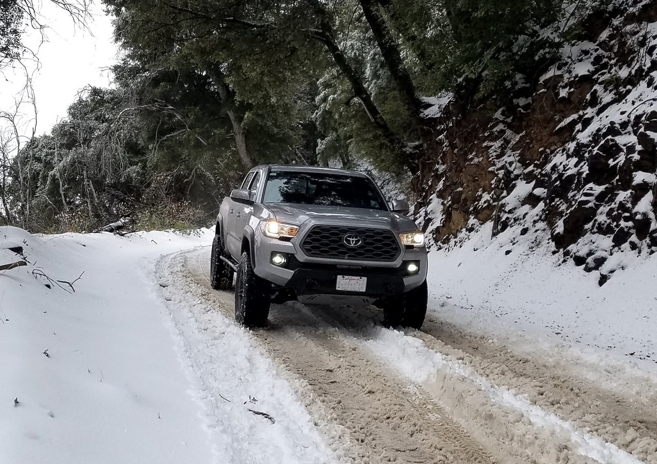 Toyota Tacoma In Snow And Ice