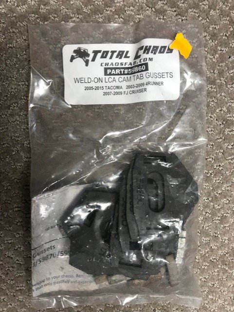 Total Chaos LCA Cam Tab Gusset kit $75 | Tacoma World