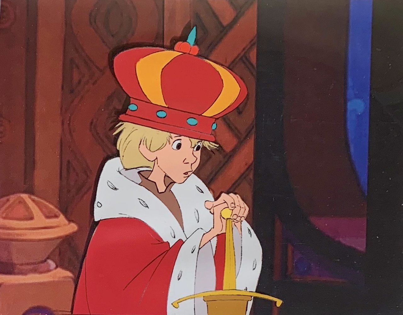 The Sword In The Stone King Arthur Cel.jpg