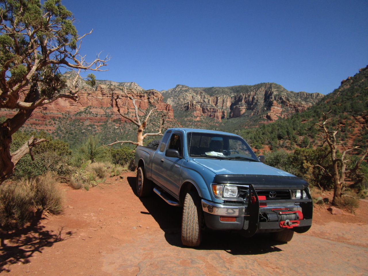 The truck & some neat rocks.jpg